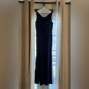 Chic Midnight Blue Maxi Dress